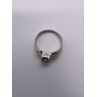 925 Sterling Silver Amethyst Ring Size 8