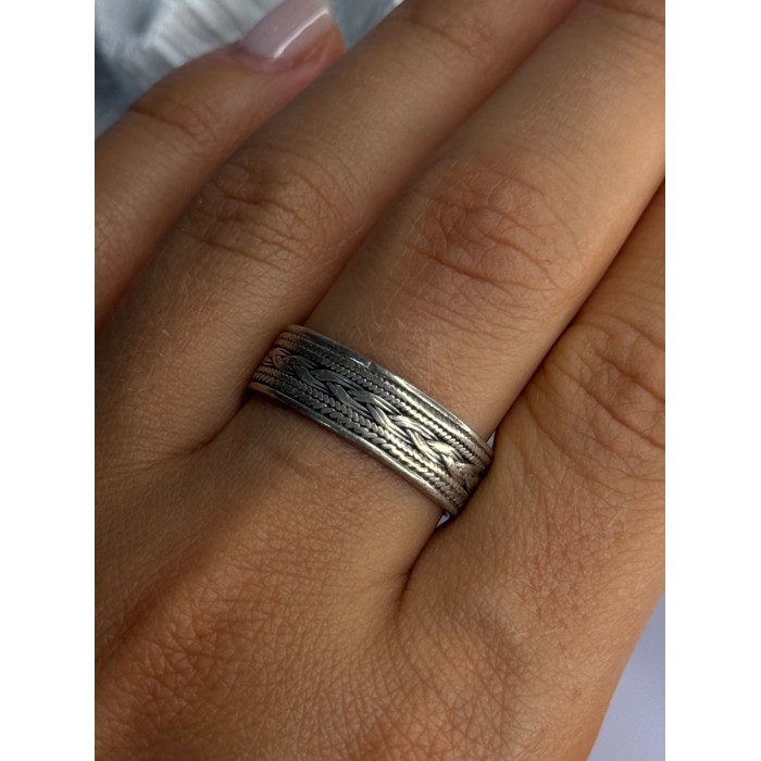 925 Sterling Silver Band Ring Size 10