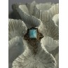 925 Sterling Silver Bbj Larimar Ring Size 5