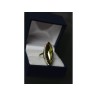 925 Sterling Silver Green Quartz Ring Size 6.5