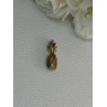 14K YELLOW GOLD PINEAPPLE PENDANT LENGTH 0.85