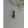14K YELLOW GOLD PINEAPPLE PENDANT LENGTH 0.85