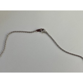 925 Sterling Silver Moonstone & CZ Chain with Pendant