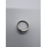 925 Sterling Silver Colorless Sapphire Ring Size 7
