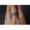 925 Sterling Silver CZ Ring Size 8