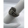 925 Sterling Silver Marcasite Ring Size 5.5