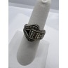 925 Sterling Silver Marcasite Ring Size 5.5