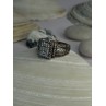 925 Sterling Silver Cz Ring Size 9