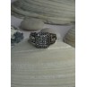 925 Sterling Silver Cz Ring Size 9