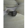 925 Sterling Silver Cz Ring Size 9