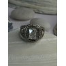 Tycoon 925 Sterling Silver Cz Ring Size 5