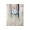 925 Sterling Silver CZ Ring Size 6.5