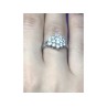 925 Sterling Silver CZ Ring Size 6.5