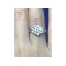 925 Sterling Silver CZ Ring Size 6.5