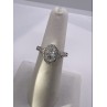 925 Sterling Silver CZ Ring Size 5.5