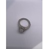 925 Sterling Silver CZ Ring Size 5.5