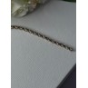 Classy 925 Sterling Silver Diamonds Bracelet Length 6.5 Inch