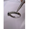 925 Sterling Silver CZ Ring Size 6.5