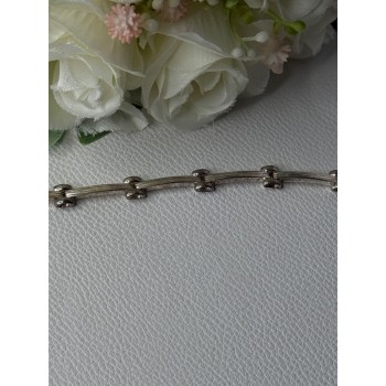 Classy Italy 925 Sterling Silver Bracelet Length 6.5 Inch