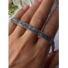 Elegant 925 Sterling Silver Marcasite Bracelet Length 8 Inch