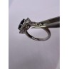 925 Sterling Silver Spinel & Beryl Ring Size 6.5