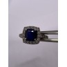 925 Sterling Silver Spinel & Beryl Ring Size 6.5