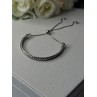 Classy Sizable 925 Sterling Silver Bracelet