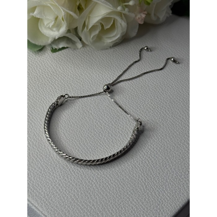 Classy Sizable 925 Sterling Silver Bracelet