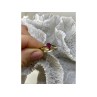 10K YELLOW GOLD RUBY & DIAMONDS RING SIZE 7