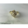 10K YELLOW GOLD DIAMONDS RING SIZE 11.125