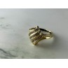 10K YELLOW GOLD DIAMONDS RING SIZE 11.125