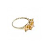 10K YELLOW GOLD HELIODOR RING SIZE 7.25