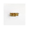 10K YELLOW GOLD HELIODOR RING SIZE 7.25