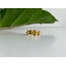 10K YELLOW GOLD HELIODOR RING SIZE 7.25