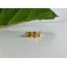 10K YELLOW GOLD HELIODOR RING SIZE 7.25