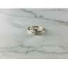 14K YELLOW GOLD DIAMONDS RING SIZE 6.75