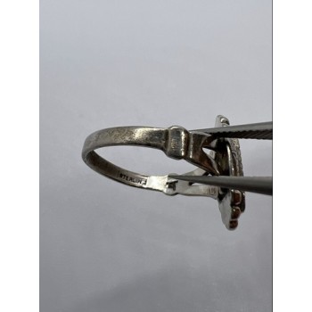 925 Sterling Silver Mother Of Pearl Ring Size 5.5