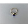 10K YELLOW GOLD TANZANITE RING SIZE 5.5