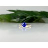 10K YELLOW GOLD TANZANITE RING SIZE 5.5