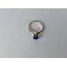 10K YELLOW GOLD TANZANITE RING SIZE 5.5