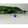 10K YELLOW GOLD TANZANITE RING SIZE 5.5