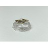 10K YELLOW GOLD SAPPHIRE RING SIZE 6.75