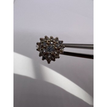 925 Sterling Silver CZ Ring Size 5.5