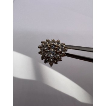 925 Sterling Silver CZ Ring Size 5.5