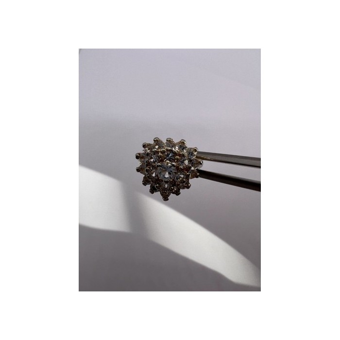 925 Sterling Silver CZ Ring Size 5.5