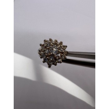 925 Sterling Silver CZ Ring Size 5.5