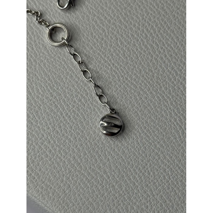 Ewa 925 Sterling Silver CZ Bracelet Length 7/ 8.5 Inch