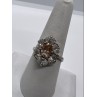 925 Sterling Silver CZ Ring Size 8