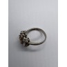925 Sterling Silver CZ Ring Size 8