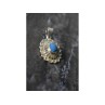 925 Sterling Silver Turquoise Pendant